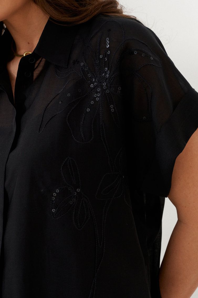 Блузка Alta Moda арт. 1090-1 черный