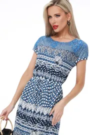 Sukienka DS Trend #P-4629 (Leto v gorode, print)