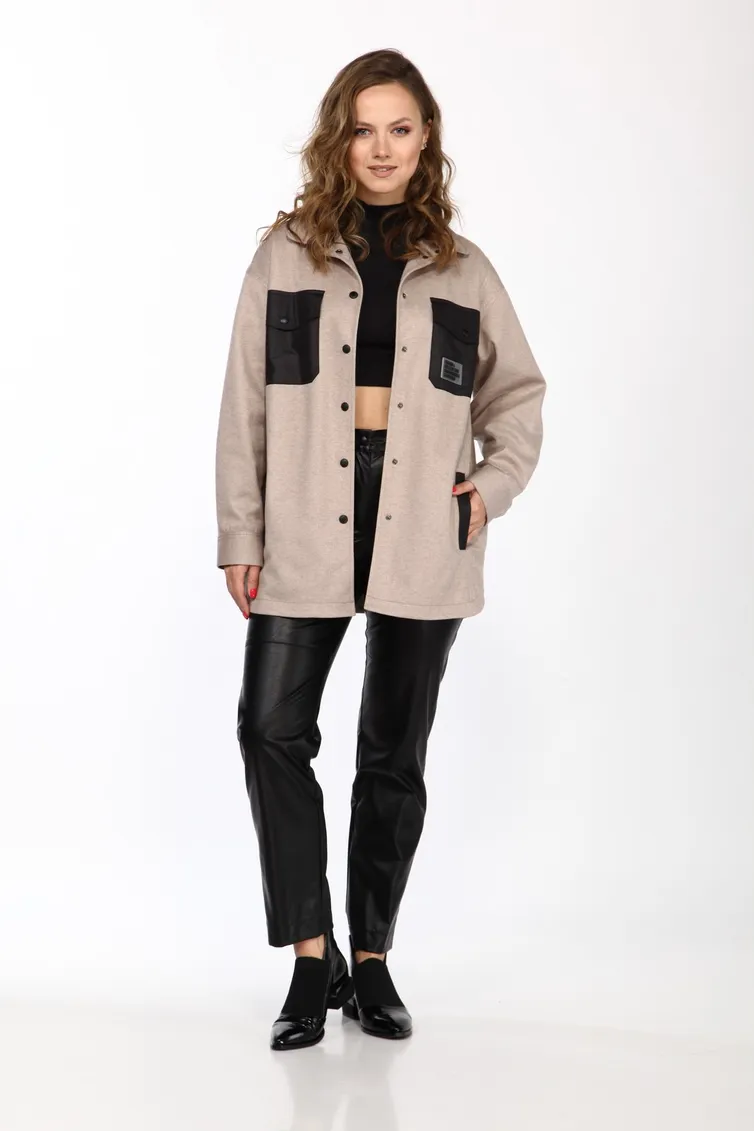 Жакет Vilena-fashion арт. 741 бежевый