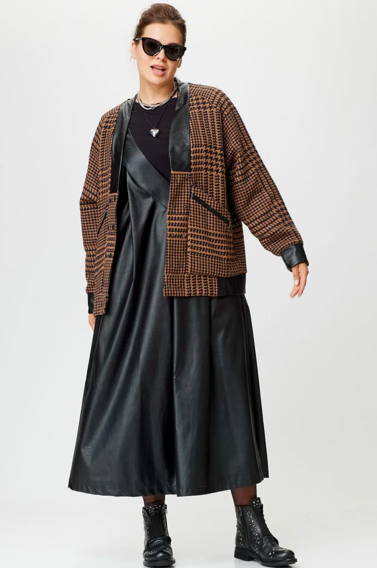 Spódnica SOVA #11244 chernyj