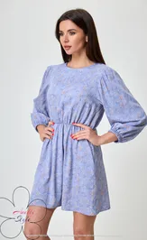 Платье Anelli Laurel 1235 голубой