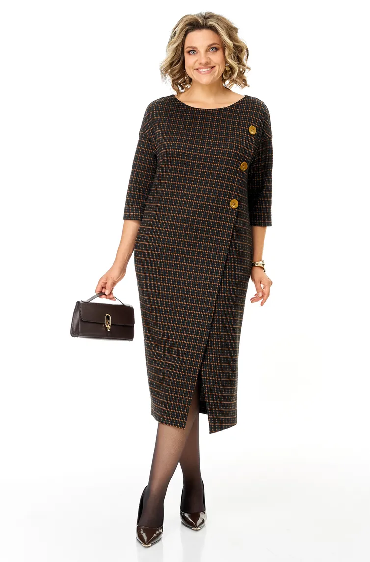 Sukienka Michel Chic #2190/1 pryanyj chili