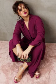 Suit Anastasia #1063.1 marsala
