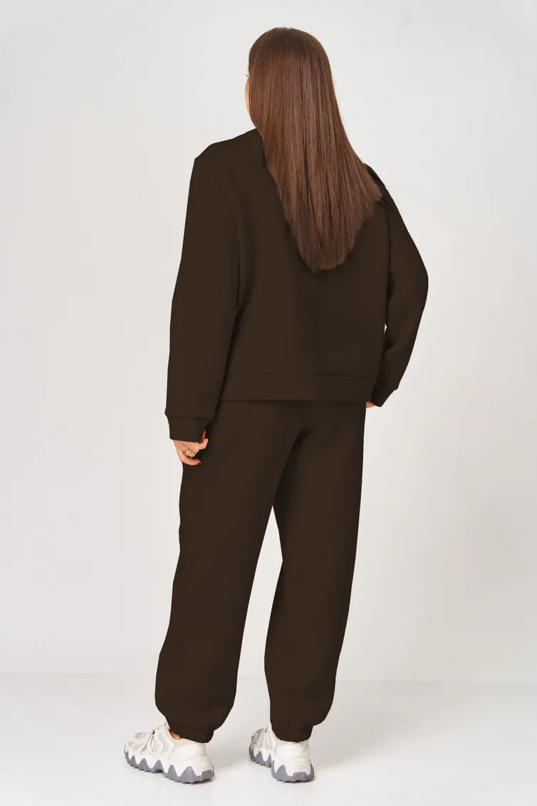 Garnitur V&N fashion #1068 shokolad