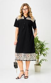 Платье Ava fashion М-193 черный