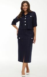 Skirt Elady 4456 sinij