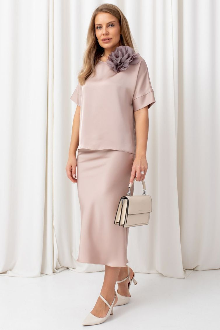 Skirt TOOK A LOOK & Angelika #TYu-15 bezhevyj