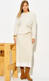 Jumper LAIKONY L-994-3 molochnyj