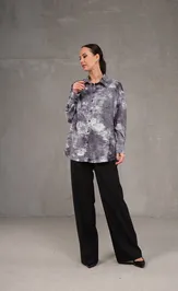 Блуза Erika Style Collection 07076 сер