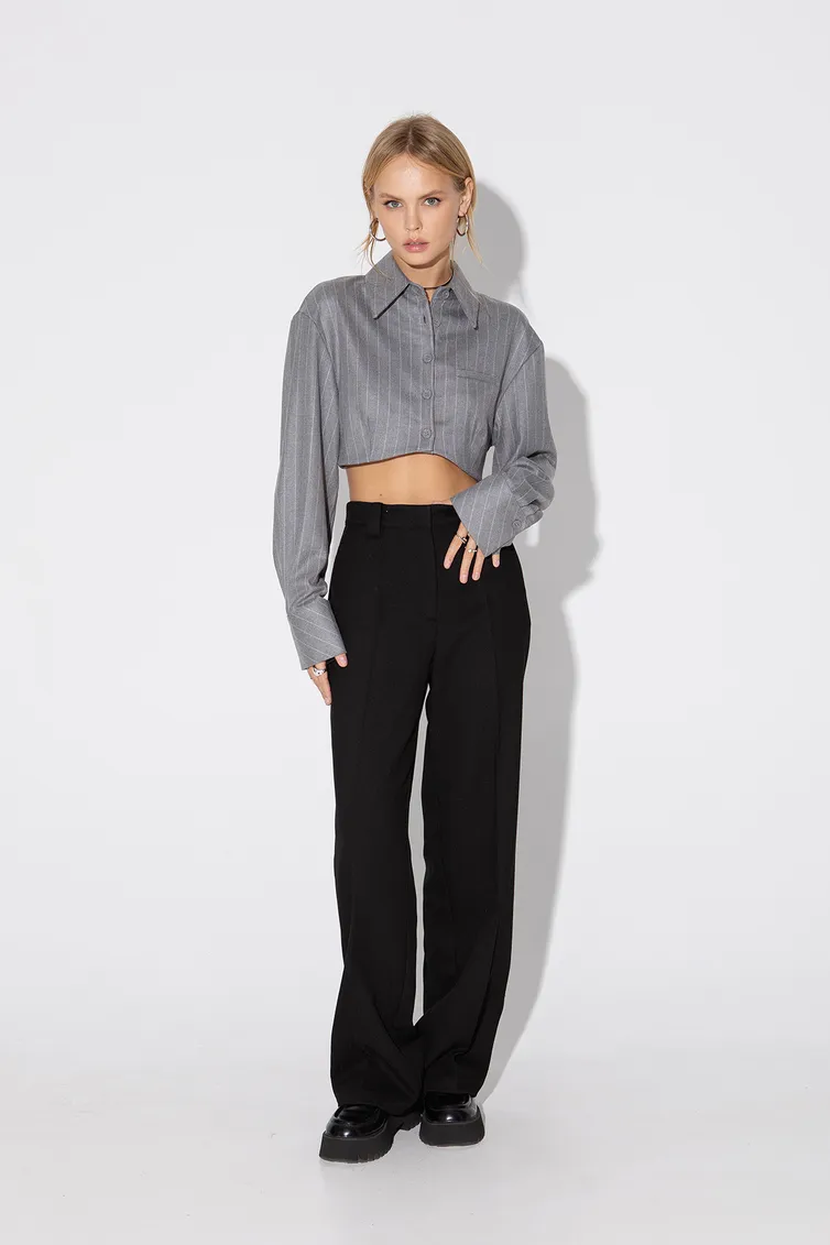Koszula Pirs #4860 seryj