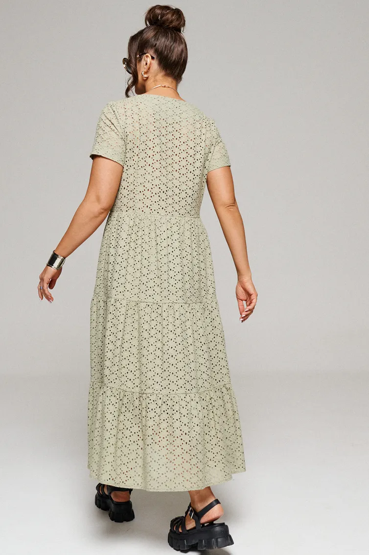 Sukienka Beautiful & Free #6151 oliva