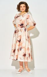 Платье Лилиана 1536 пудра