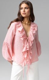 Blouse CHARUTTI Plenitelnaya graciya (nezhnyj shepot)