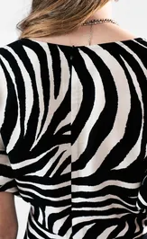 Sukienka MilMil 1022-25 Kasablanka zebra