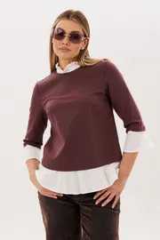 Bluzka Anelli Laurel #1824 maxagon