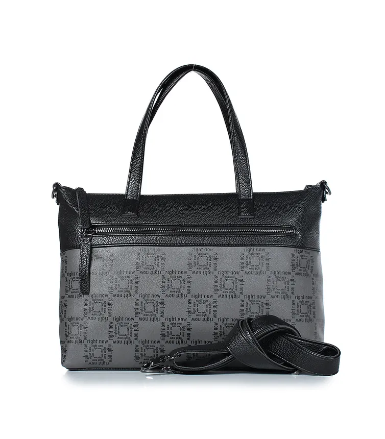 Torba Galanteya #23s869k45 chernyj/seryj