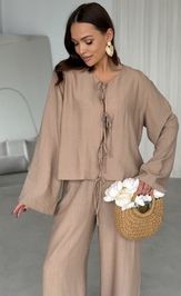 Блузка TND М198 бежевый