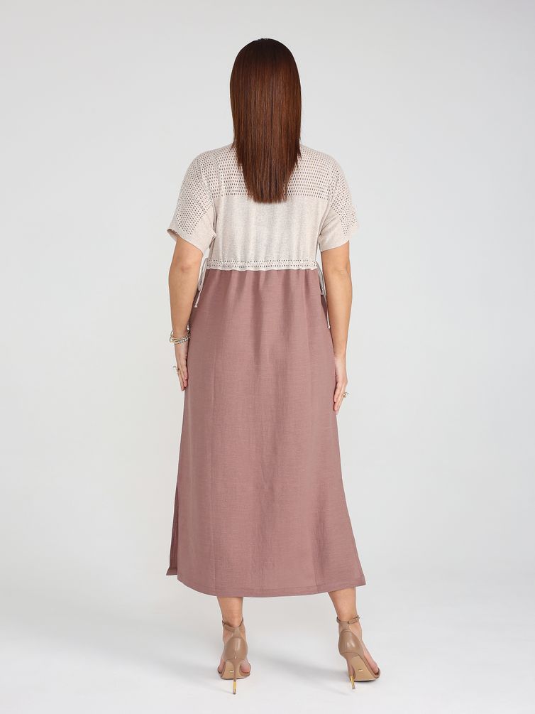 Sukienka BONADI #1964 kapuchino