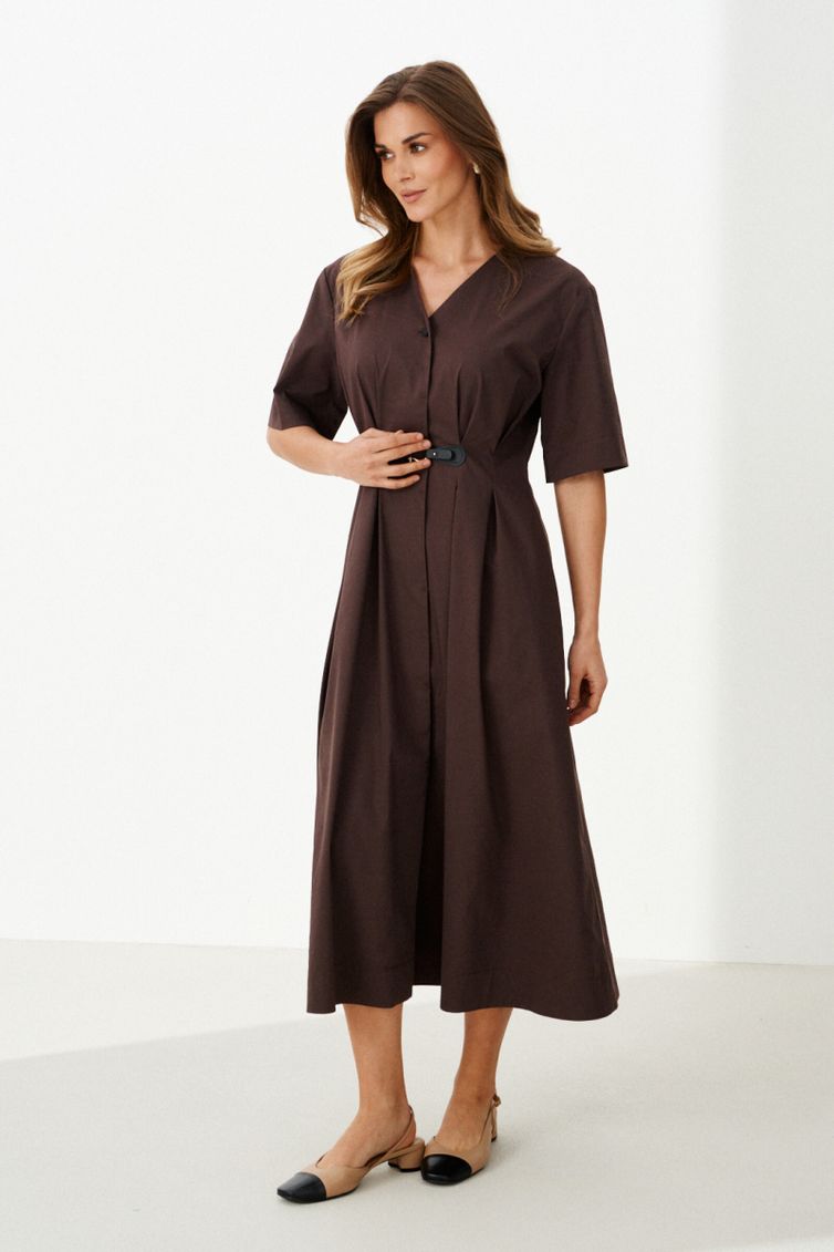 Платье Panda арт. 122680 коричневый