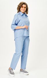 Костюм Vilena-fashion 1158 голубой