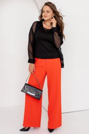 Брюки TOOK A LOOK & Angelika арт. АБ-013к красный апельсин
