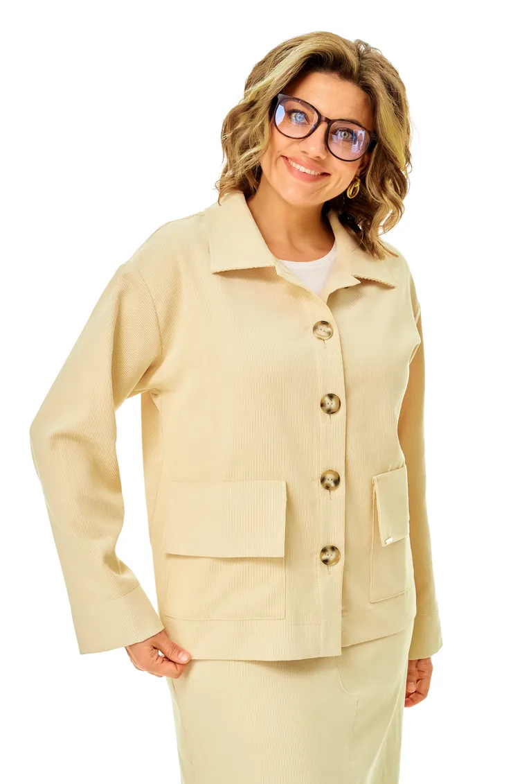 Garnitur Anastasia #1384 slivochnyj