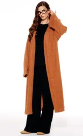 Sweter Elletto Life 13053 ryzhij