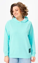 Hoodie Rumoda 2283 biryuzovyj