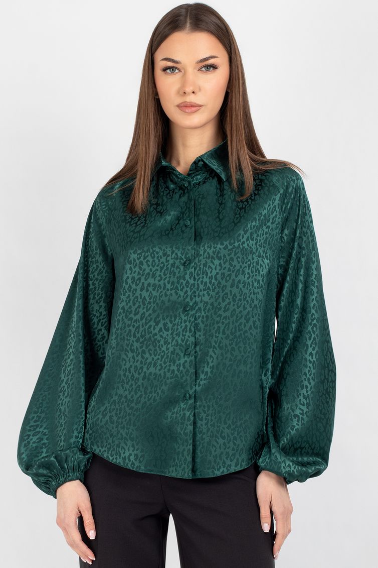 Blouse VIZAVI #742 izumrud