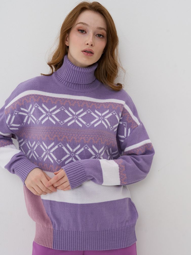 Jumper Newvay #5232-41293 lavanda/kameliya/bel