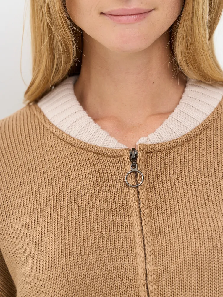 Sweter Newvay #9252-91055 karamelnyj kofe/vanil