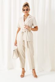 Комплект Beautiful & Free арт. 6446 бежевый + песочная полоска