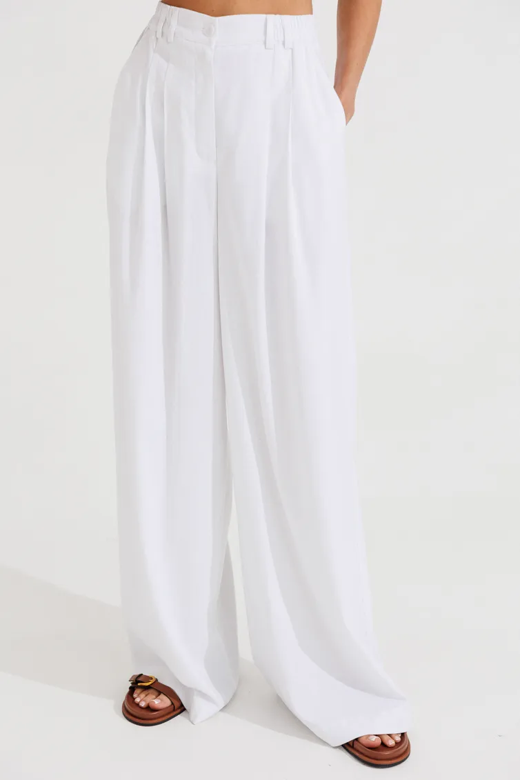 Trousers Lyushe #4414 belyj