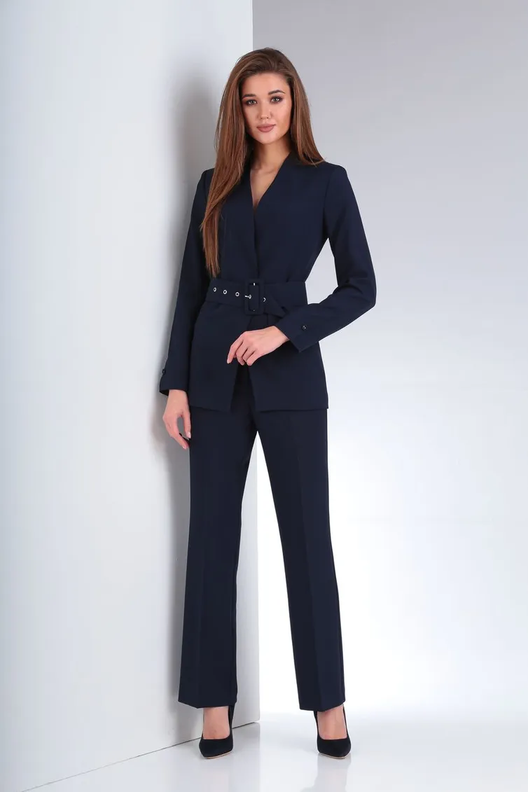 Garnitur Vilena-fashion #646 temno-sinij