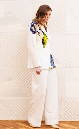 Костюм GIZART 5377 молочный с цветком