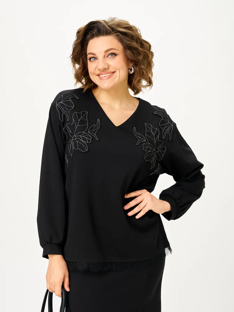Garnitur Vilena-fashion #1169 chernyj