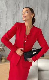 Костюм Dilana Vip 2106 красный