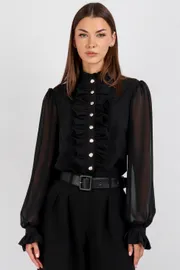 Blouse VIZAVI #750 chernyj