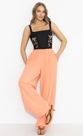 Trousers CHARUTTI Stoj, smotri (teplyj korall)