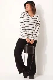 Свитшот BegiModa арт. 4110 чёрно-белый