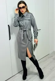 Платье PATRICIA арт. F15285 серый