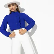 Bluzka CHARUTTI #Stilnyj benefis (extra blue)