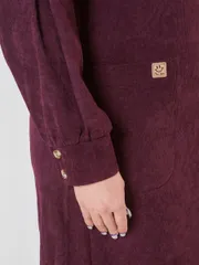 Dress NOVITA #101 marsala