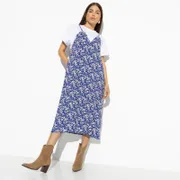 Sukienka CHARUTTI #Kreativnyj pozitiv (blue)