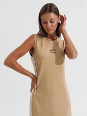 Платье V&N fashion арт. 1182_бежевый