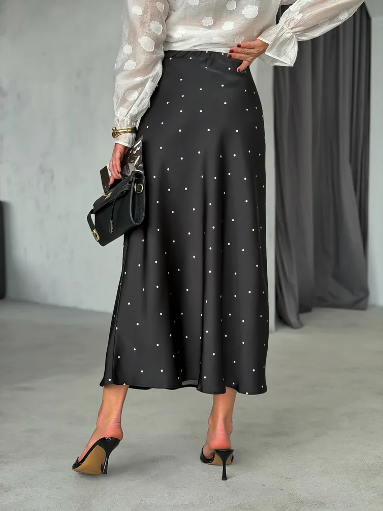 Skirt PRATA wear #S040 chernyj