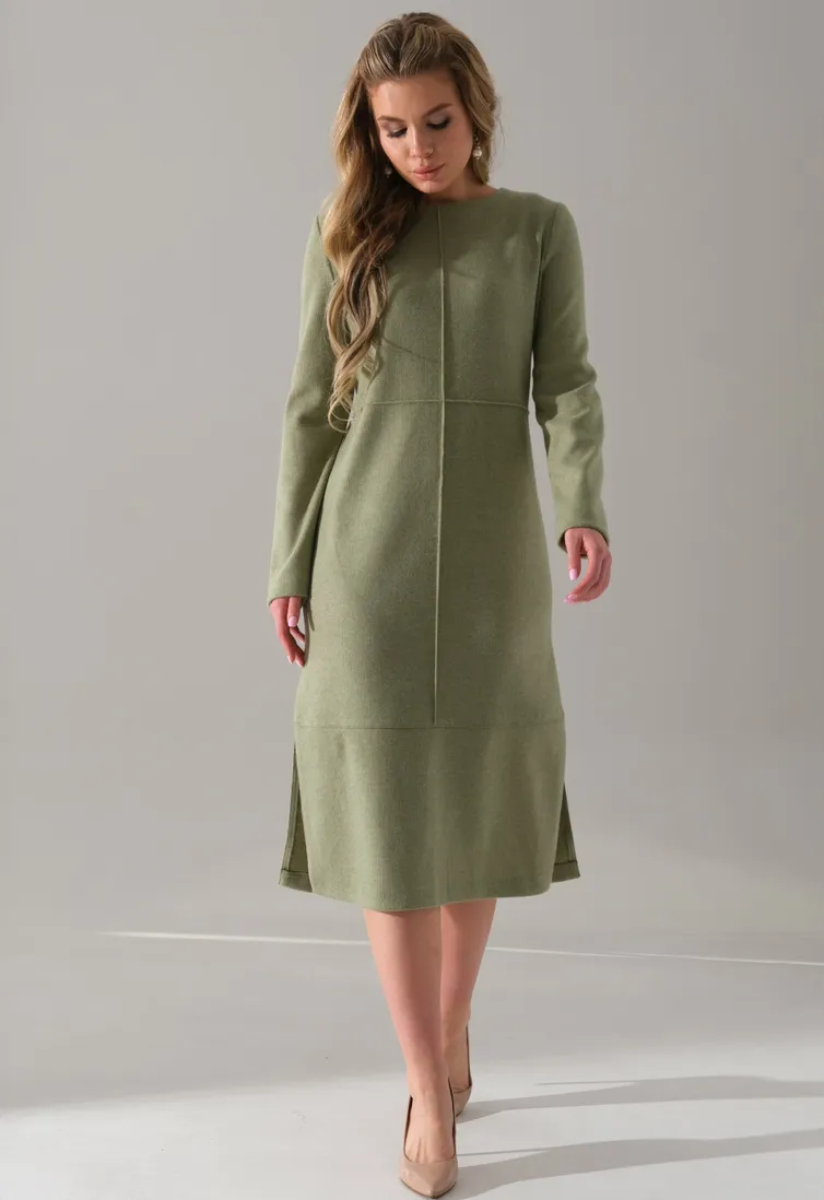 Sukienka Galean Style #928 oliva