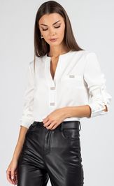 Blouse VIZAVI 739 molochnyj