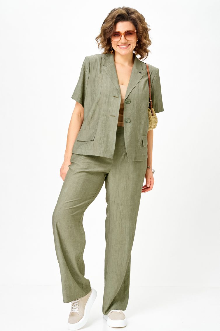 Suit Vilena-fashion #1170 xaki