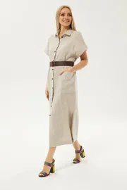 Sukienka Ma Cherie #4010 naturalnyj